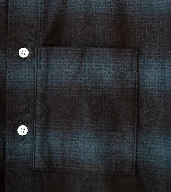 6876 'Ozu Mid-Weight Shirt' (Dark Grey)