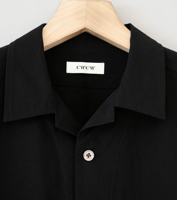 C'H'C'M' 'Short Sleeve Shirt 1' (Black Cotton)