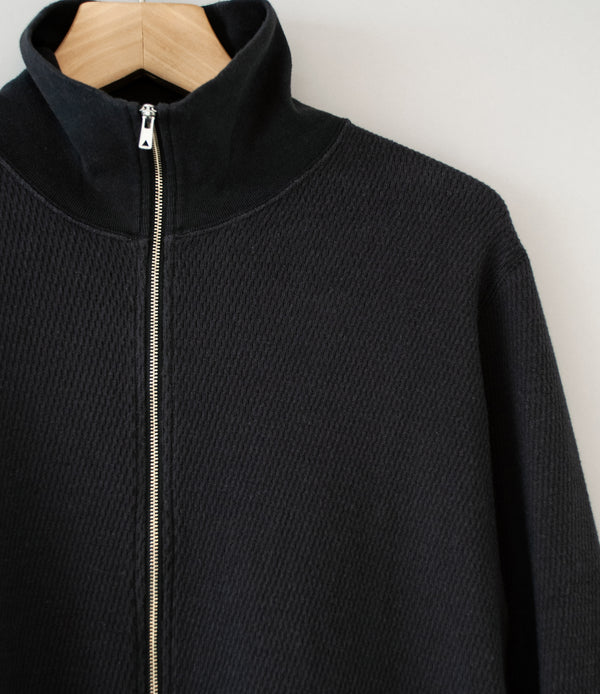 Fil Melange 'Darrell 2 Half Zip' (Charcoal Black)