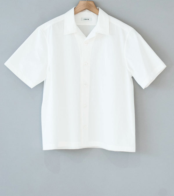 C'H'C'M' 'Short Sleeve Shirt 1' (White Cotton)