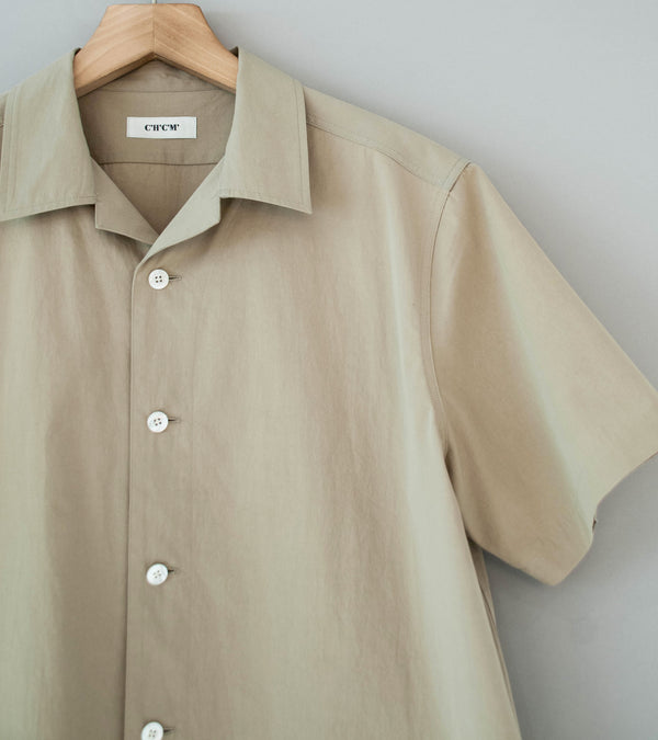 C'H'C'M' 'Short Sleeve Shirt 1' (Khaki Cotton)