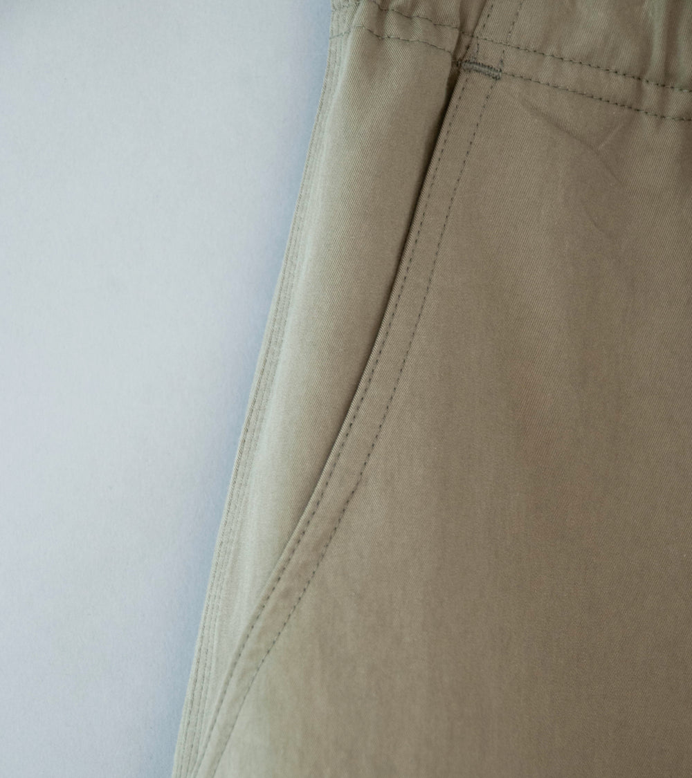 C'H'C'M' 'Cargo Short' (Khaki Water Repellent Compact Twill)