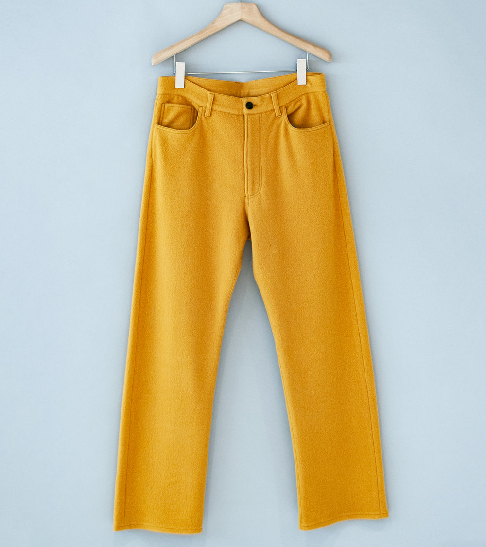 Fil Melange 'Clevis Trousers' (Saffron)