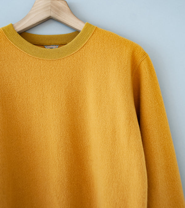 Fil Melange 'Crust Sweatshirt' (Saffron)