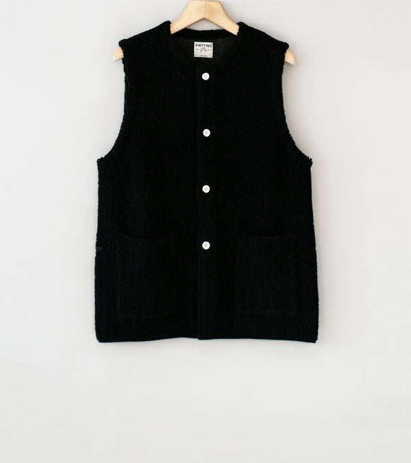 Fil Melange 'Pablo Vest' (Charcoal Black)