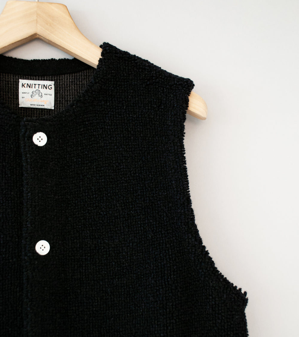 Fil Melange 'Pablo Vest' (Charcoal Black)
