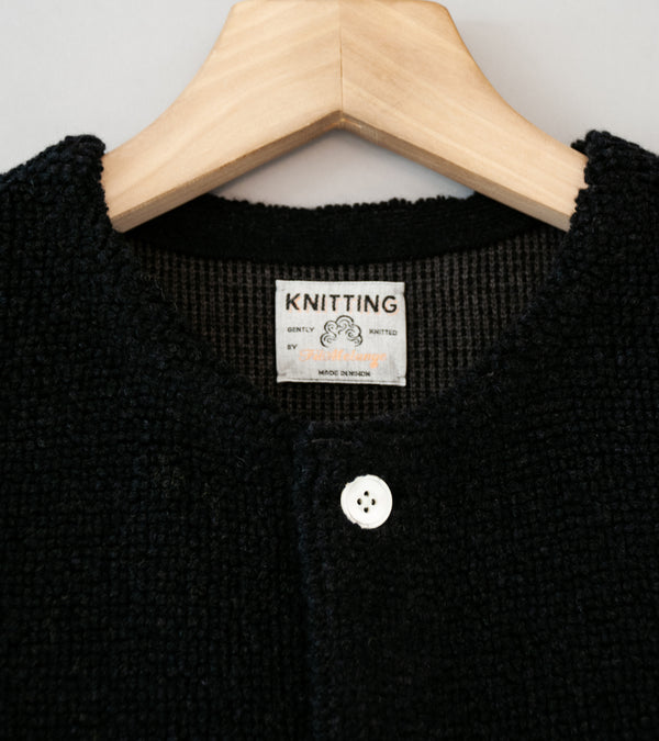 Fil Melange 'Pablo Vest' (Charcoal Black)