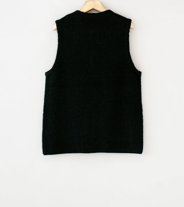 Fil Melange 'Pablo Vest' (Charcoal Black)