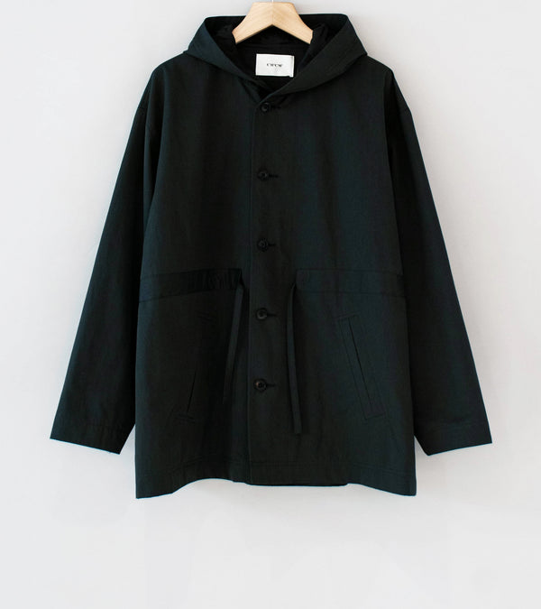 C'H'C'M' 'Parka' (Black Water Repellent Compact Twill)