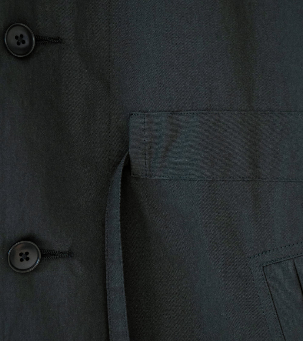 C'H'C'M' 'Parka' (Black Water Repellent Compact Twill)