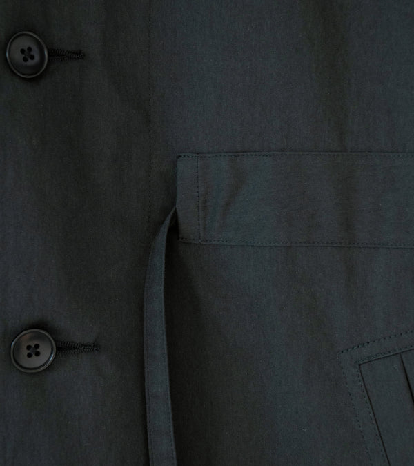 C'H'C'M' 'Parka' (Black Water Repellent Compact Twill)