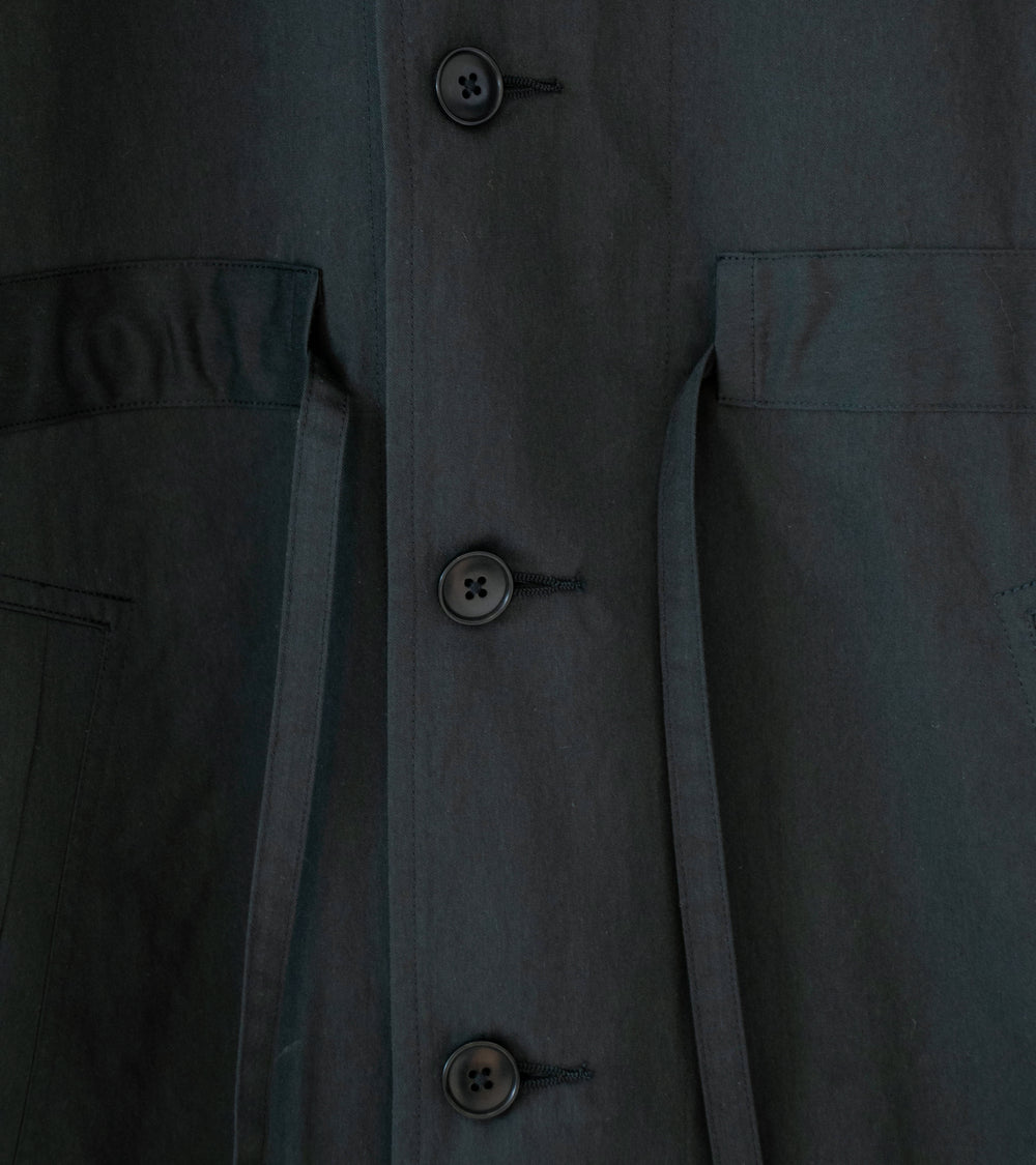 C'H'C'M' 'Parka' (Black Water Repellent Compact Twill)