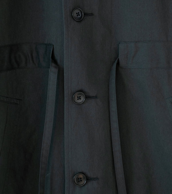 C'H'C'M' 'Parka' (Black Water Repellent Compact Twill)