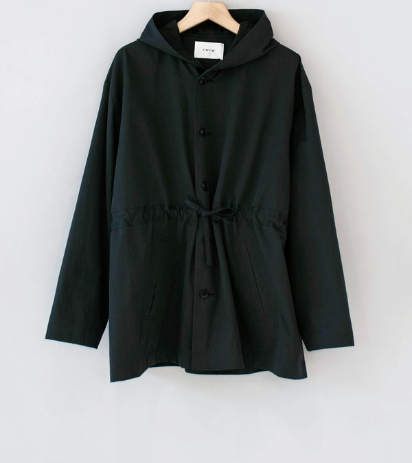 C'H'C'M' 'Parka' (Black Water Repellent Compact Twill)