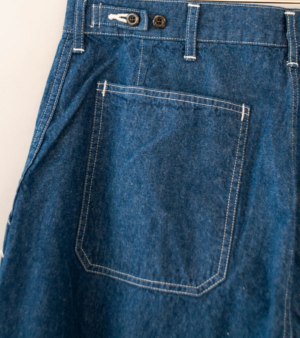 Fil Melange 'Reggie Trousers' (Indigo One Wash)