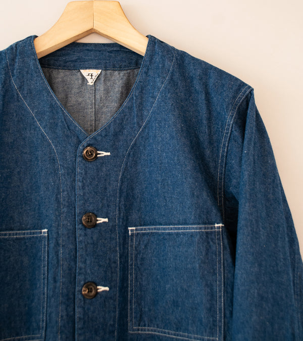 Fil Melange 'Reuf Jacket' (Indigo One Wash)