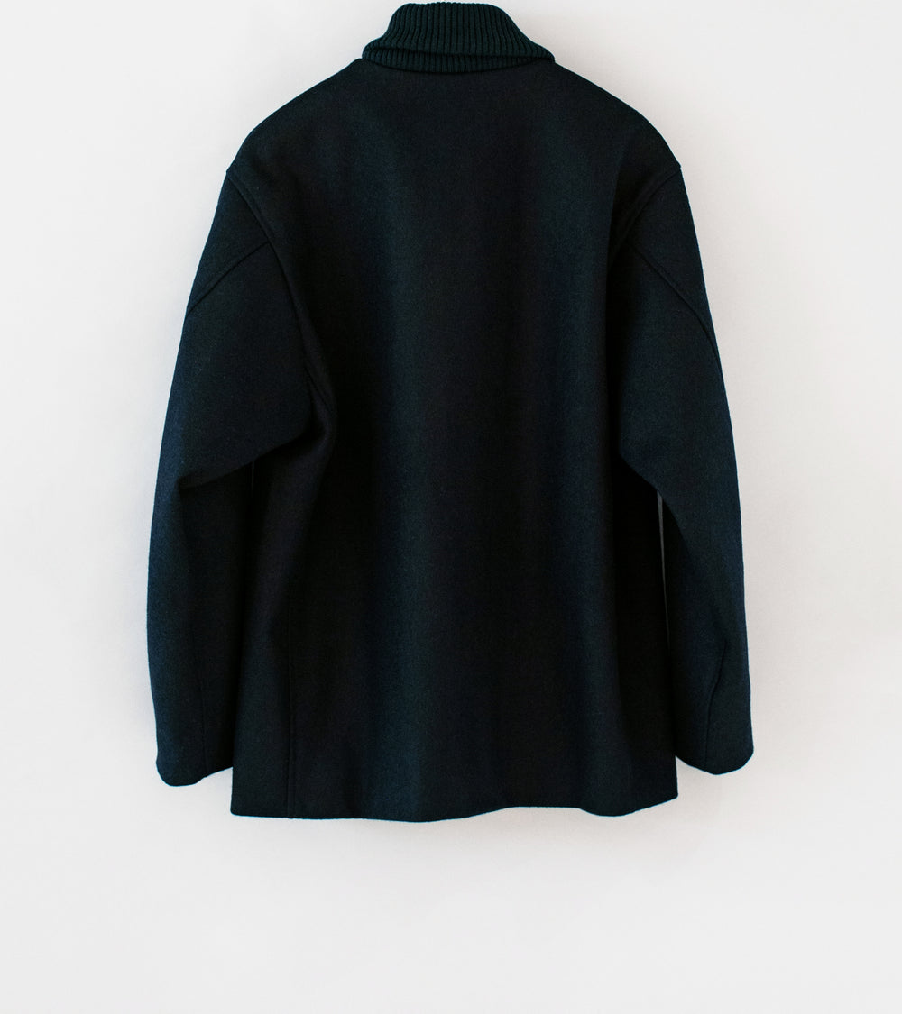 Arpenteur 'Atlas Coat' (Midnight Wool Melton)