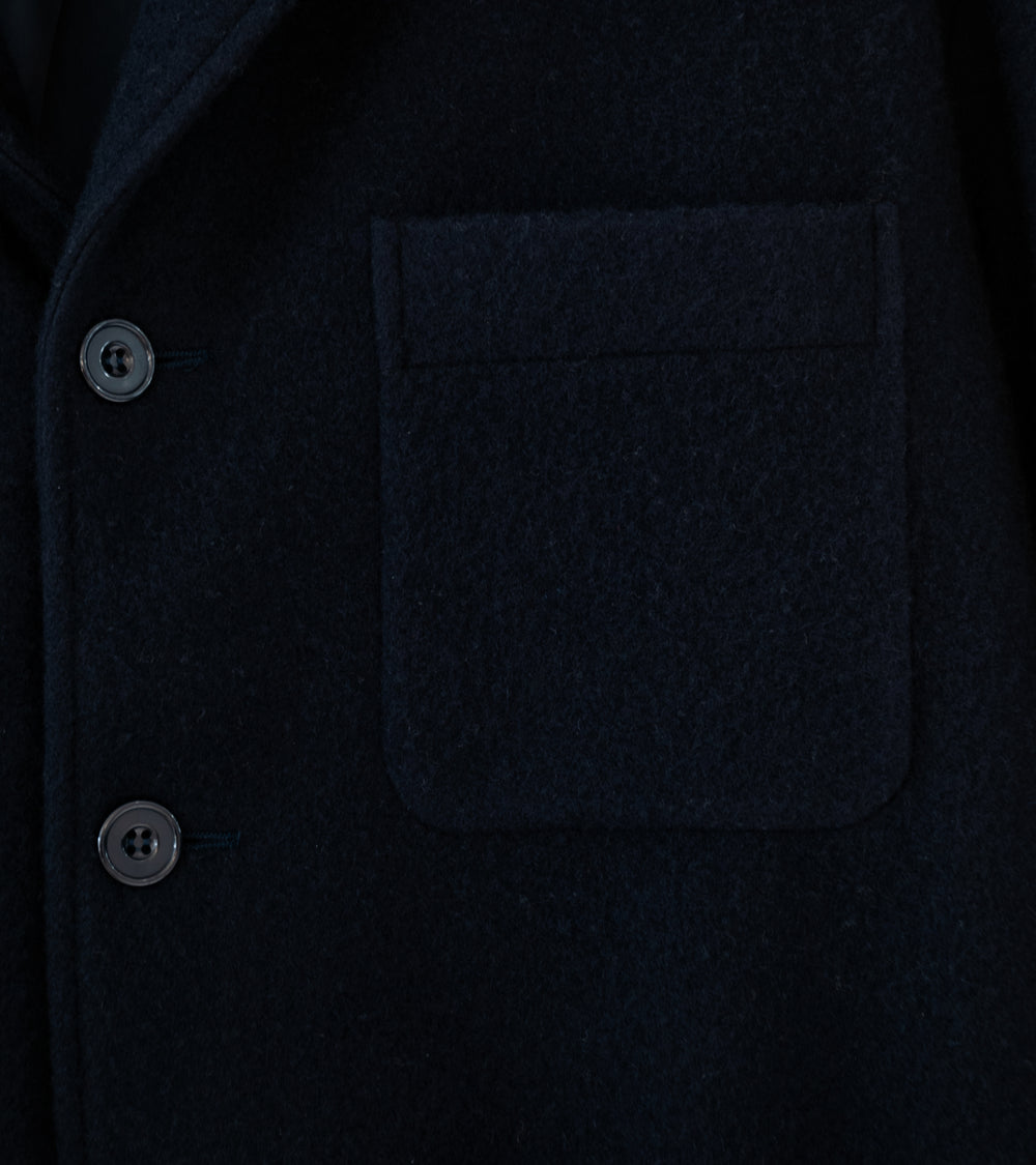 Arpenteur 'Fox Jacket' (Midnight Pure Wool Flannel)