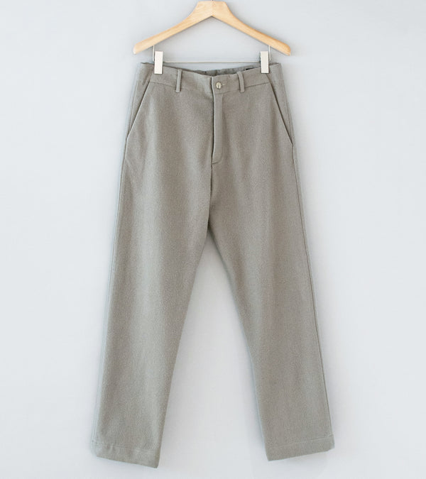 Arpenteur 'Fox Pants' (Sand Pure Wool Flannel)