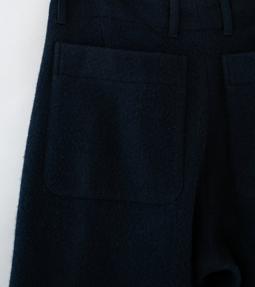 Arpenteur 'Fox Pants' (Midnight Pure Wool Flannel)