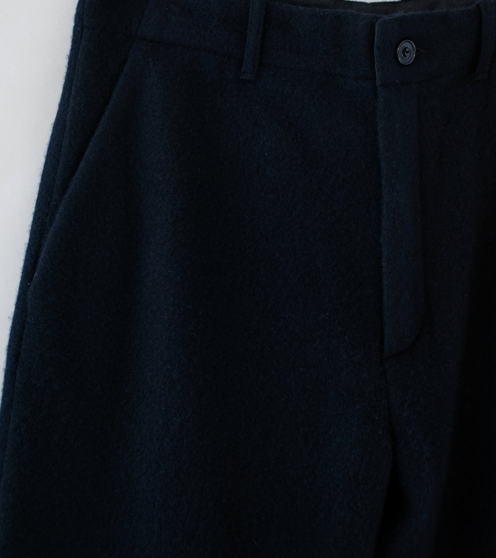 Arpenteur 'Fox Pants' (Midnight Pure Wool Flannel)