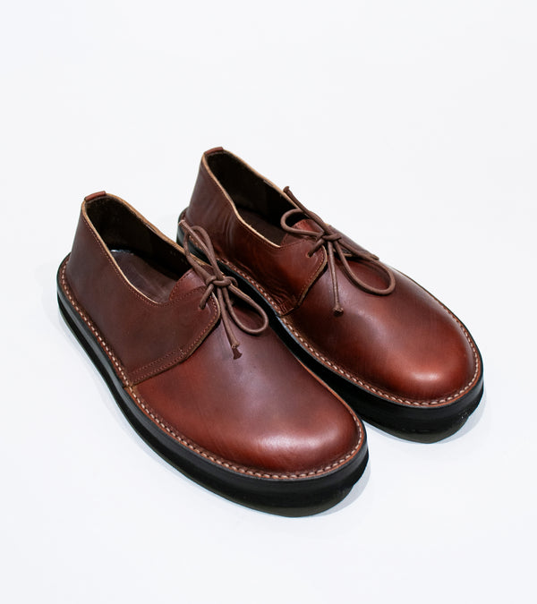 Yoko Sakamoto 'Military Shoes' (Brown)