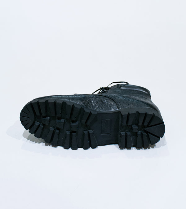 Arpenteur 'Paraboot Bergy Boots' (Black Grained Calf Leather)