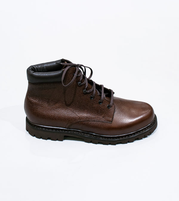 Arpenteur 'Paraboot Bergy Boots' (Brown Grained Calf Leather)
