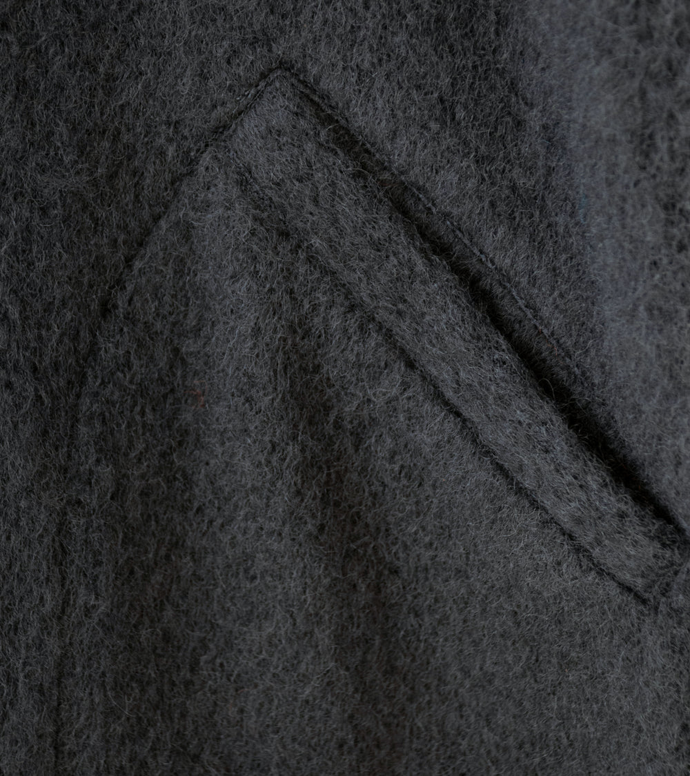 Arpenteur 'Contour Jacket' (Slate Brushed Wool Mohair)