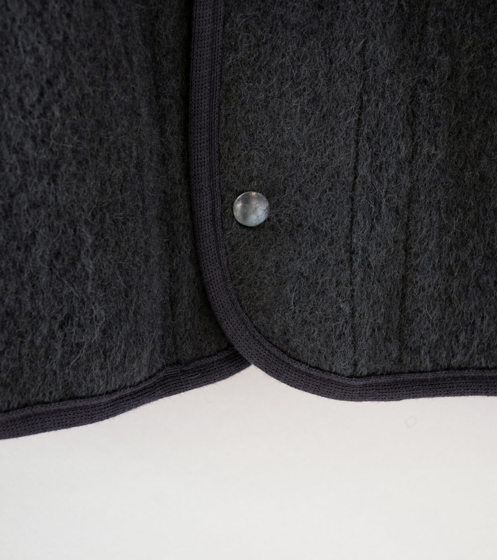 Arpenteur 'Contour Jacket' (Slate Brushed Wool Mohair)