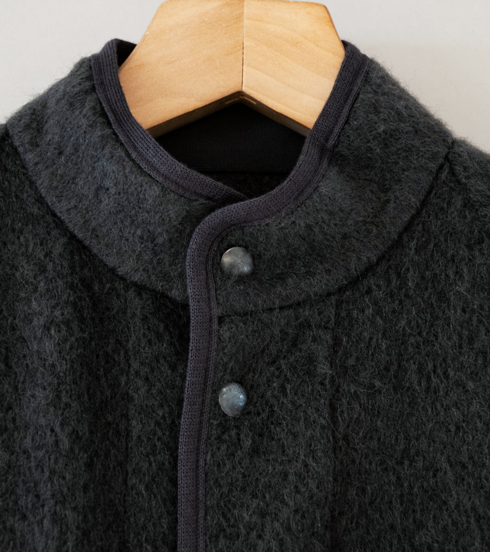 Arpenteur 'Contour Jacket' (Slate Brushed Wool Mohair)