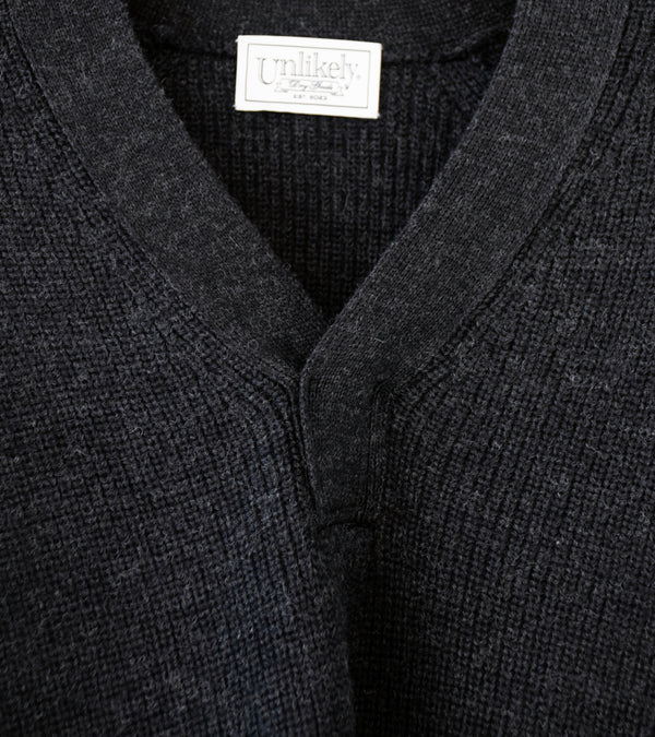 Unlikely 'Air Force Sweater' (Charcoal)