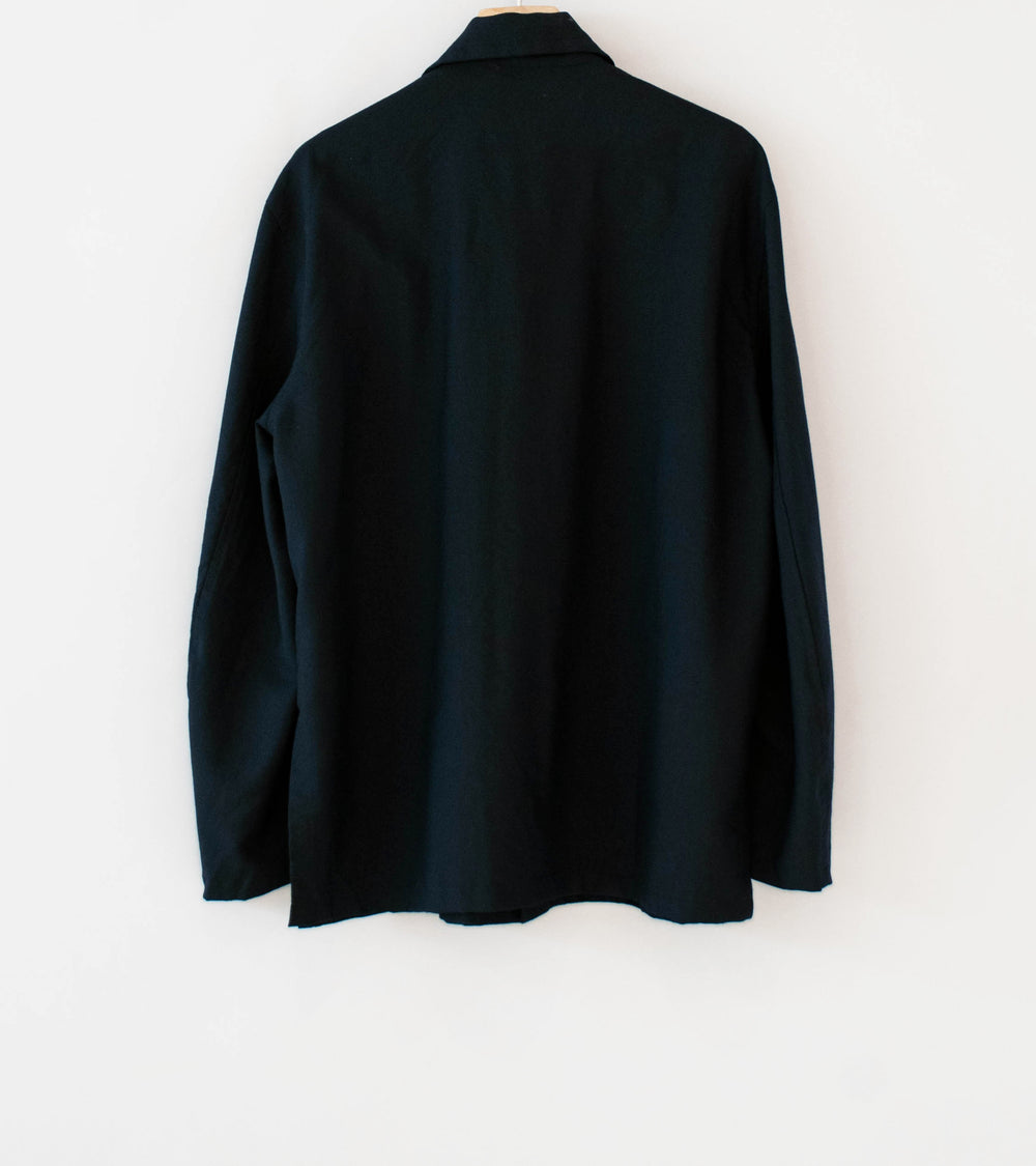 Sono 'Shaka Shirt' (Deep Navy Wool)