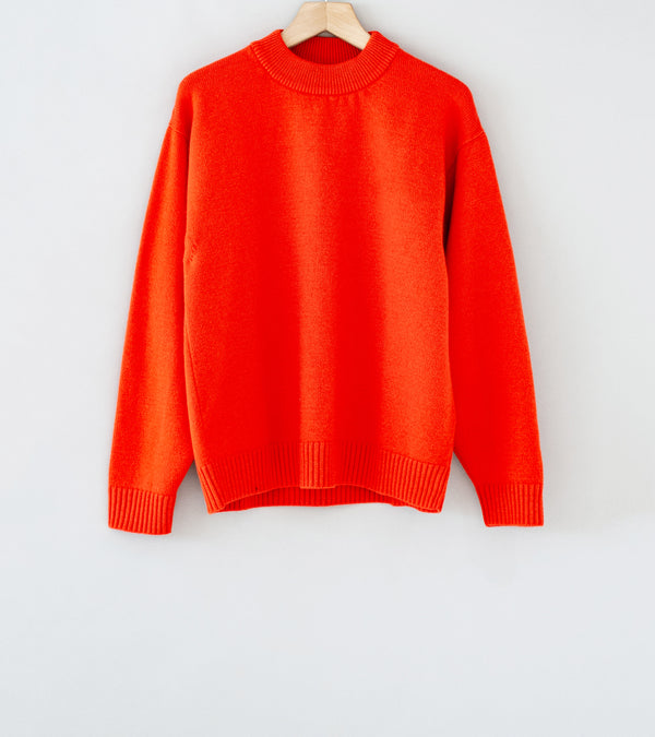 Arpenteur 'Source Sweater' (Orange Merino Cashmere)