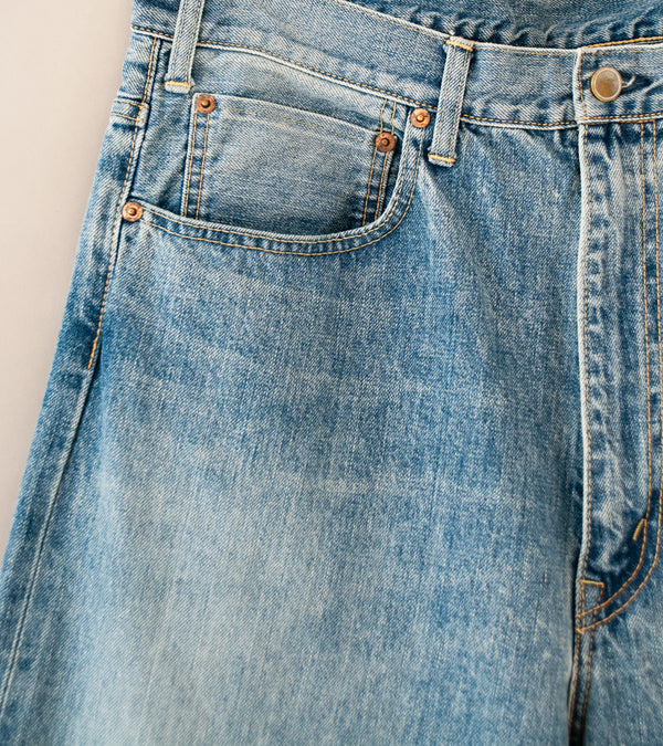 Unlikely 'Time Travel Jean Wide' (Vintage Indigo 1977 Wash)