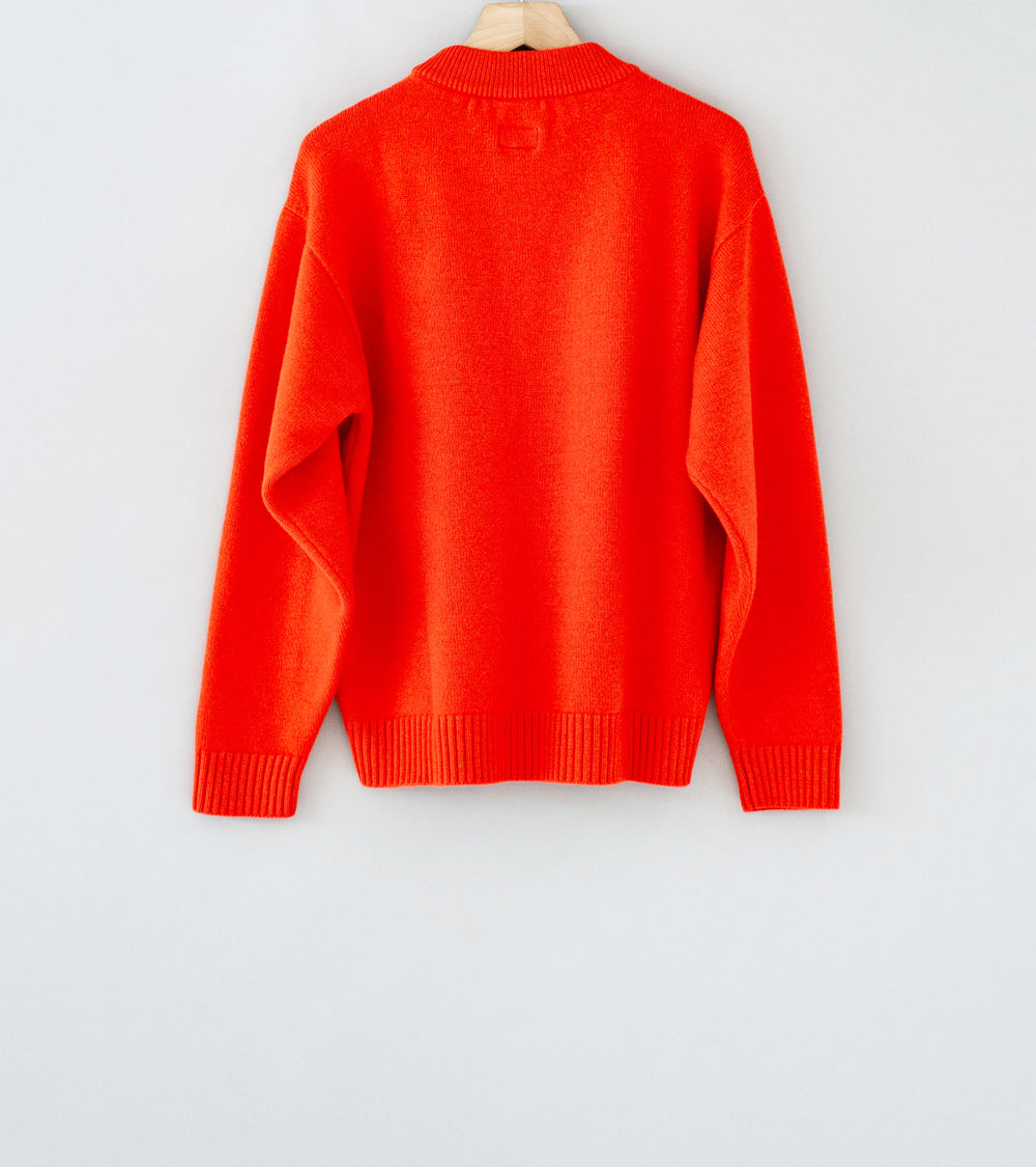 Arpenteur 'Source Sweater' (Orange Merino Cashmere)