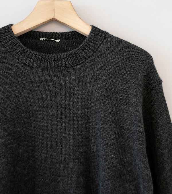 Sono 'Jam Jumper' (Charcoal Organic Wool Alpaca)