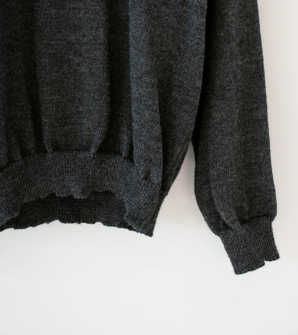 Sono 'Jam Jumper' (Charcoal Organic Wool Alpaca)