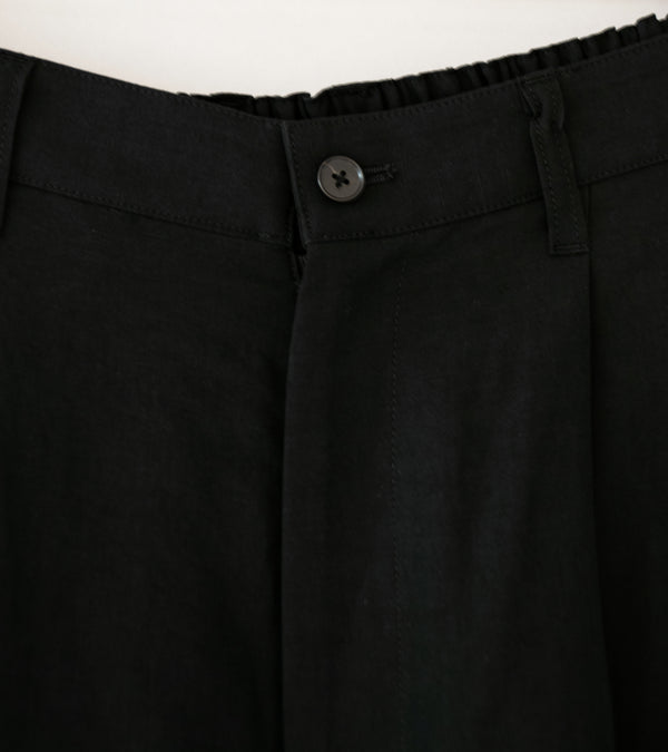 Stein 'Rayon Linen Wide Easy Trousers' (Black)