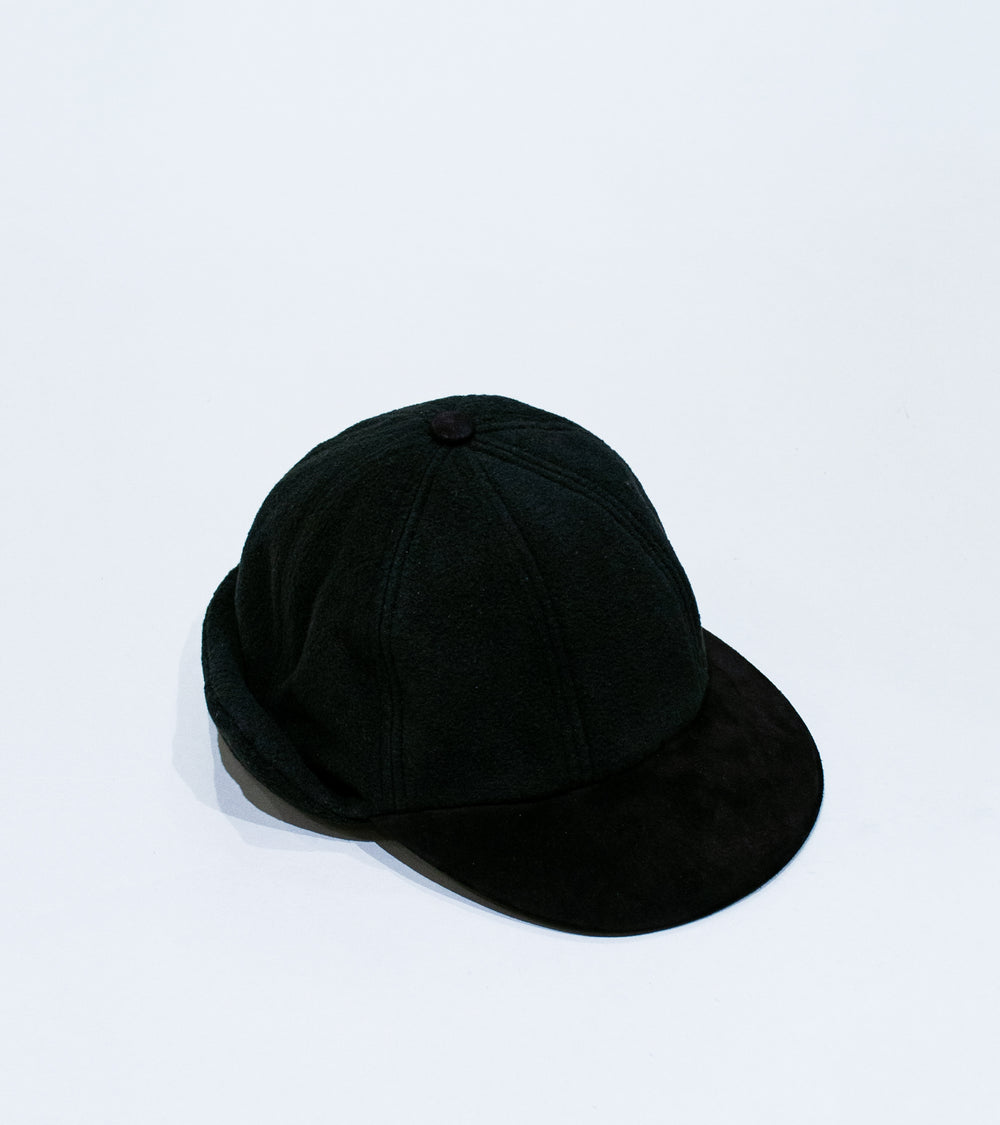 Hender Scheme 'Fleece Ear Cap' (Black)