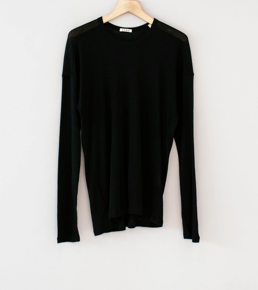 Sono 'Luno Longsleeve' (Black Wool)