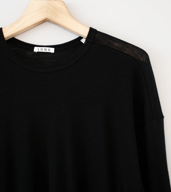 Sono 'Luno Longsleeve' (Black Wool)