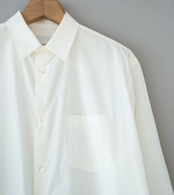 Stein 'Suvin Cotton Oversized Regular Collar Shirt' (Off White)