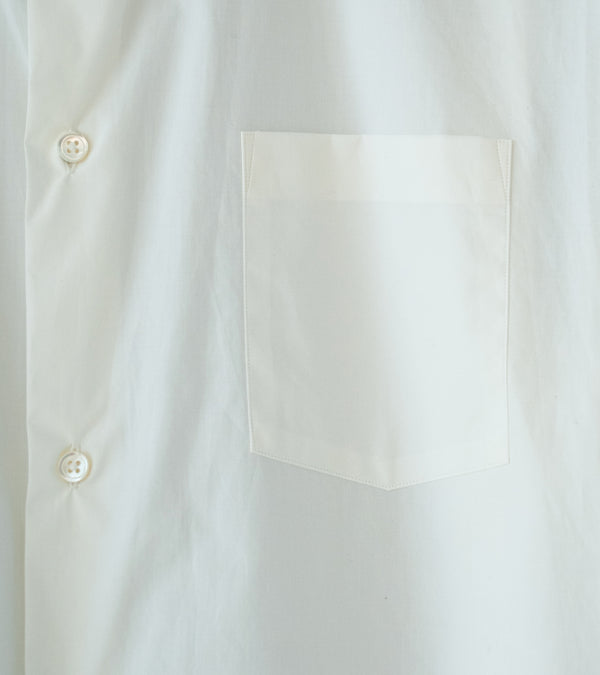 Stein 'Suvin Cotton Oversized Regular Collar Shirt' (Off White)