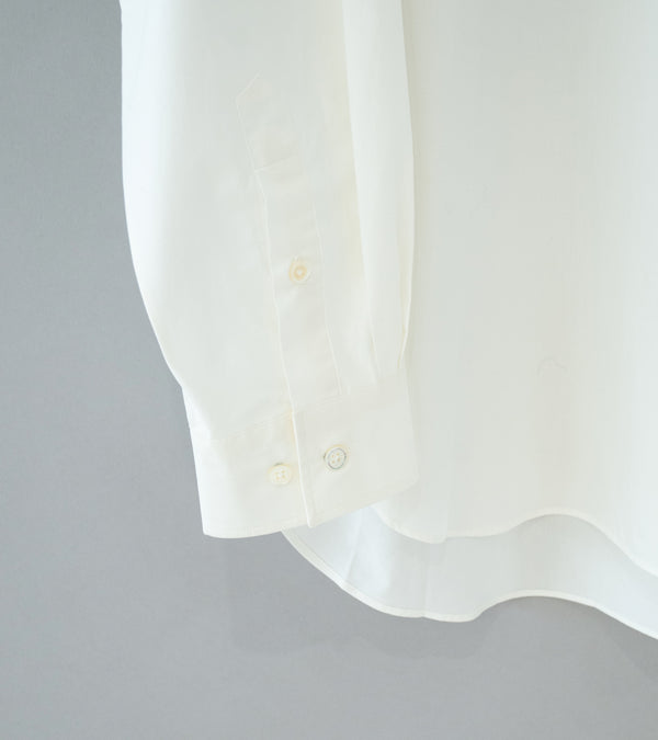 Stein 'Suvin Cotton Oversized Regular Collar Shirt' (Off White)