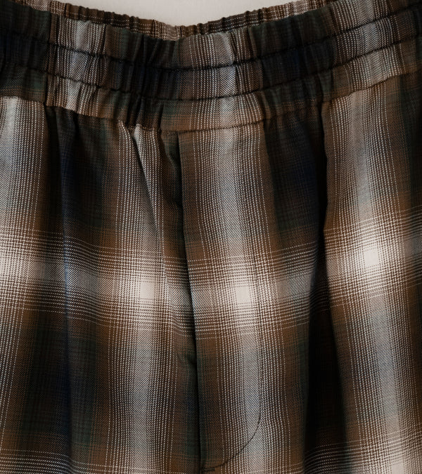 Awasa 'Side Snap Warm Up Trousers' (Check)