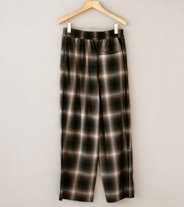 Awasa 'Side Snap Warm Up Trousers' (Check)