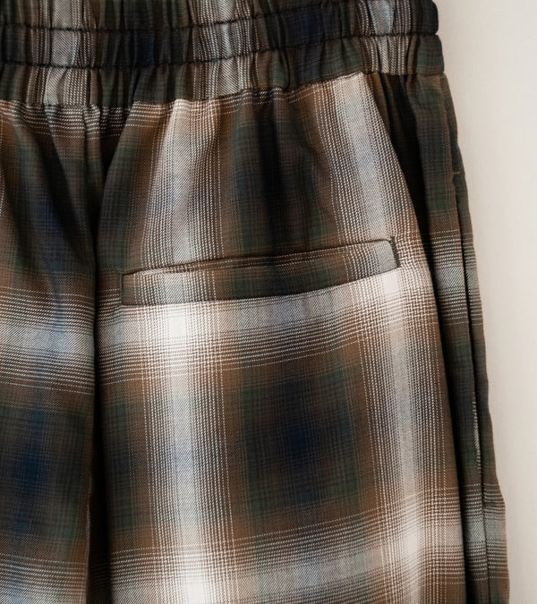 Awasa 'Side Snap Warm Up Trousers' (Check)