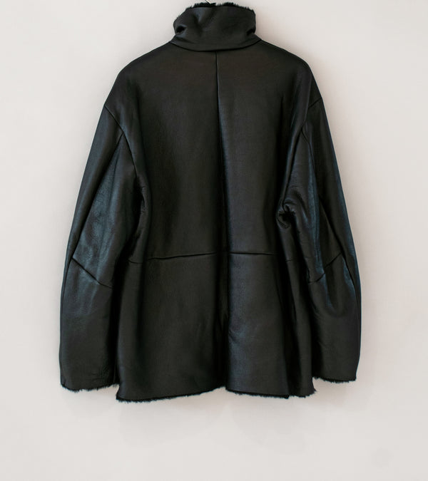 Stein 'Cut Off Mouton Jacket' (Black)