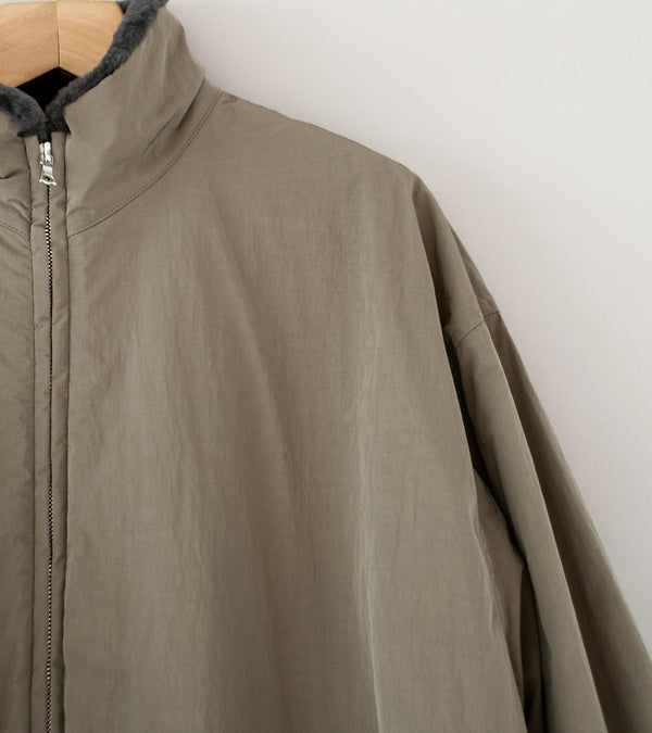 Stein 'Mouton Inner Reversible Padded Jacket' (Taupe / Grey Khaki)